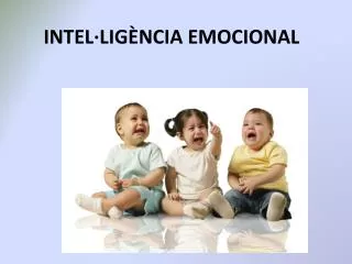 intel lig ncia emocional