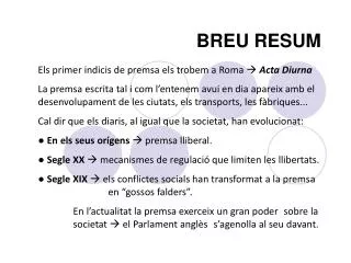 breu resum