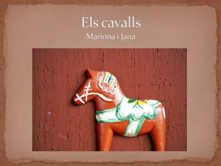 els cavalls mariona i jana