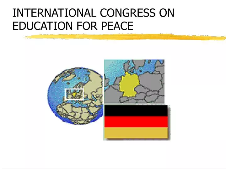international congress on education for peace