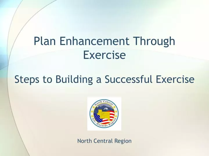 plan enhancement through exercise