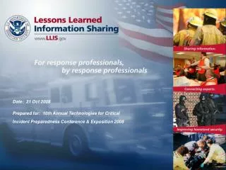 What is Lessons Learned Information Sharing ?