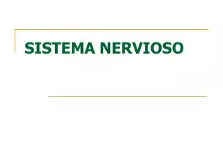 sistema nervioso