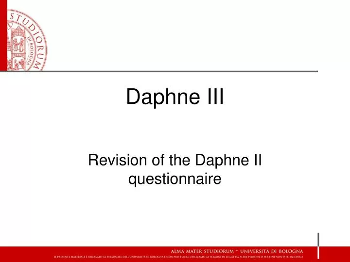 daphne iii