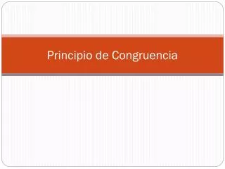 principio de congruencia