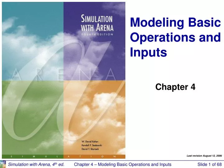 modeling basic operations and inputs
