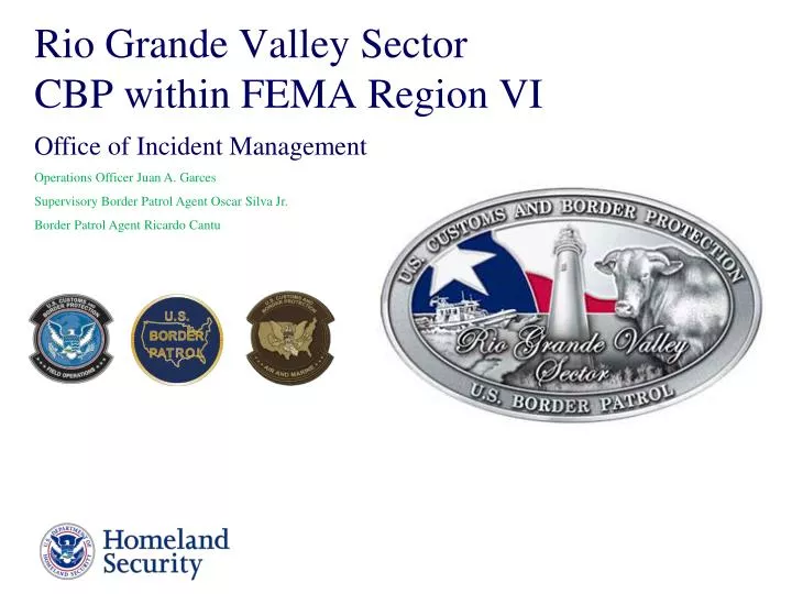 rio grande valley sector cbp within fema region vi