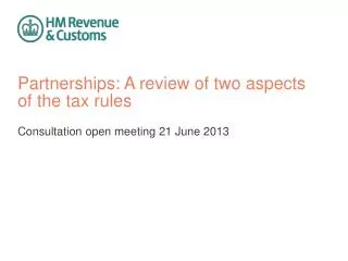 Partnerships: A review of two aspects of the tax rules