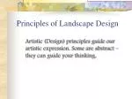 PPT - Principles Of Landscape Design PowerPoint Presentation, Free ...