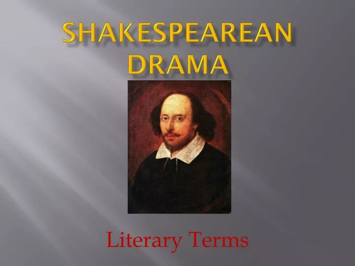shakespearean drama