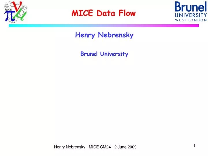 mice data flow