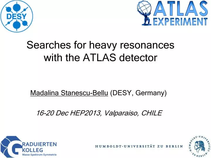 searches for heavy resonances with the atlas detector