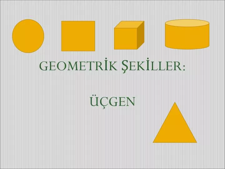 geometr k ek ller gen