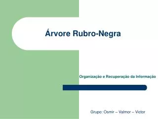 rvore rubro negra