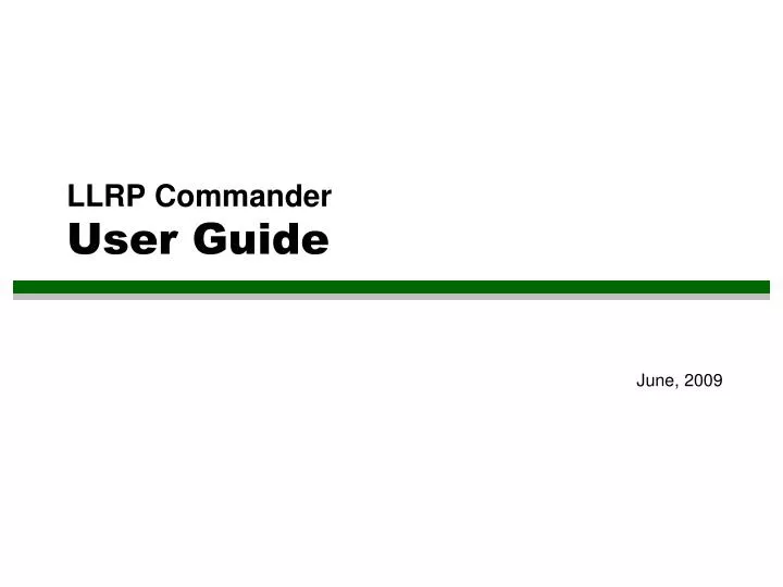 llrp commander user guide