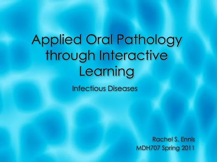 applied oral pathology through interactive learning