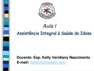 assist ncia integral sa de do idoso