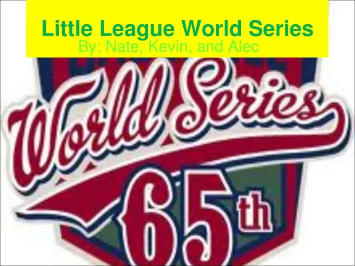 little league world series