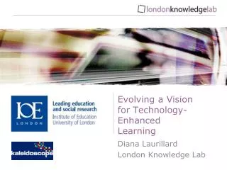 Evolving a Vision for Technology-Enhanced Learning