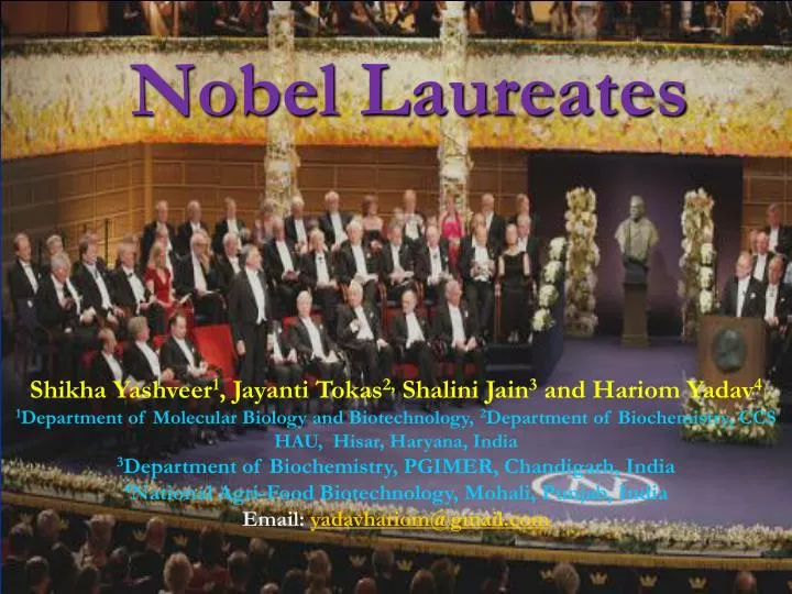 nobel laureates