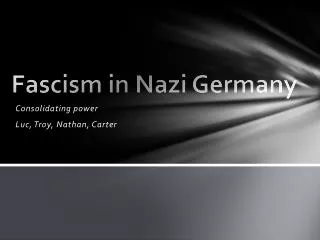 Fascism in Nazi Germany