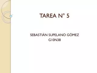 tarea n 5