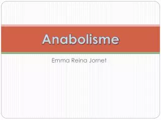 anabolisme