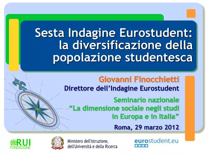 sesta indagine eurostudent la diversificazione della popolazione studentesca