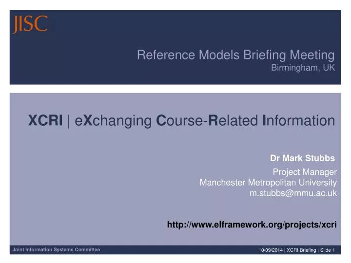 reference models briefing meeting birmingham uk