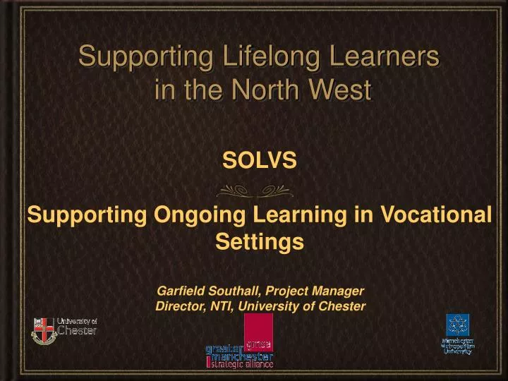 supporting lifelong learners in the north west