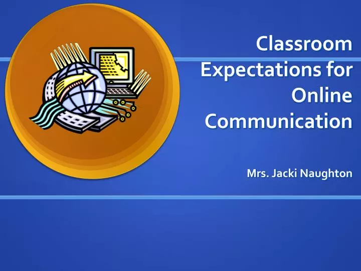 classroom expectations for online communication