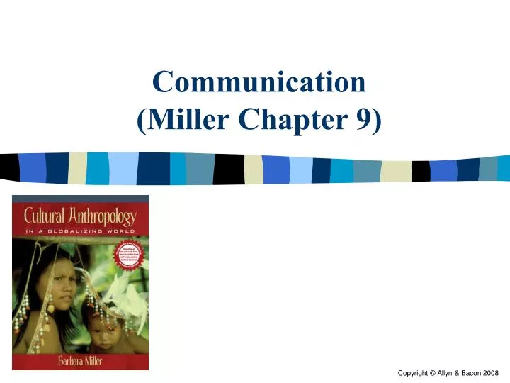 communication miller chapter 9