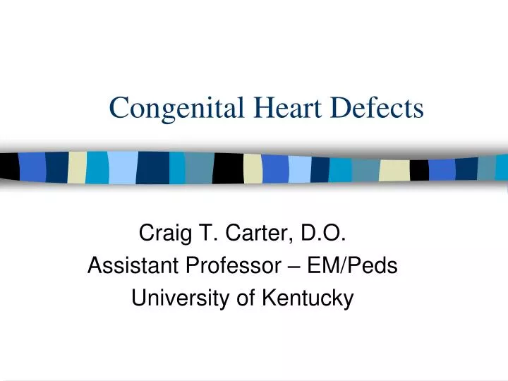 congenital heart defects