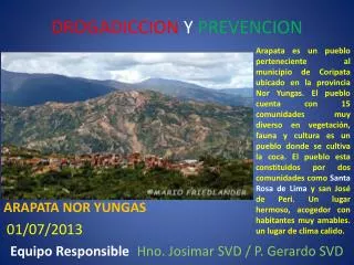 drogadiccion y prevencion