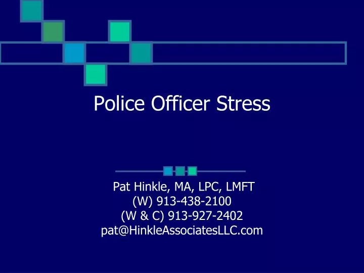 police officer stress