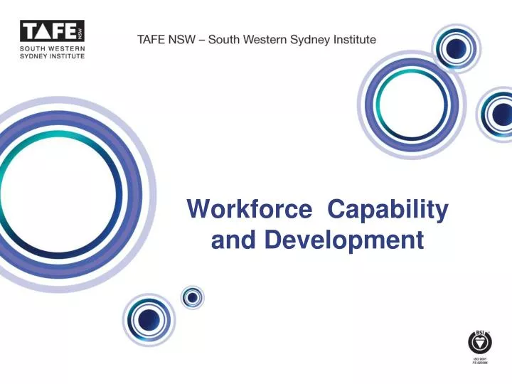workforce capability and development