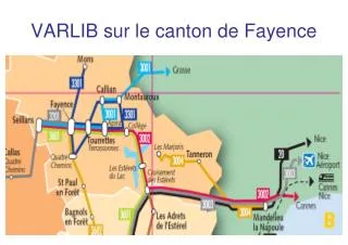varlib sur le canton de fayence