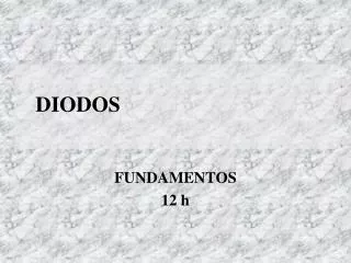 fundamentos 12 h