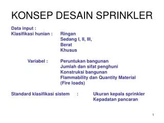 konsep desain sprinkler