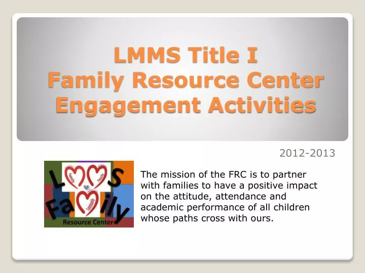 lmms title i family resource center engagement activities