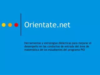 orientate net