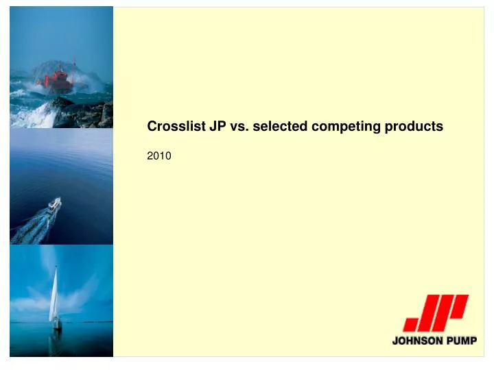 crosslist jp vs selected competing products