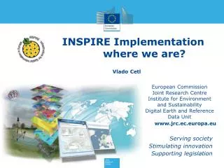 INSPIRE Implementation 	where we are?