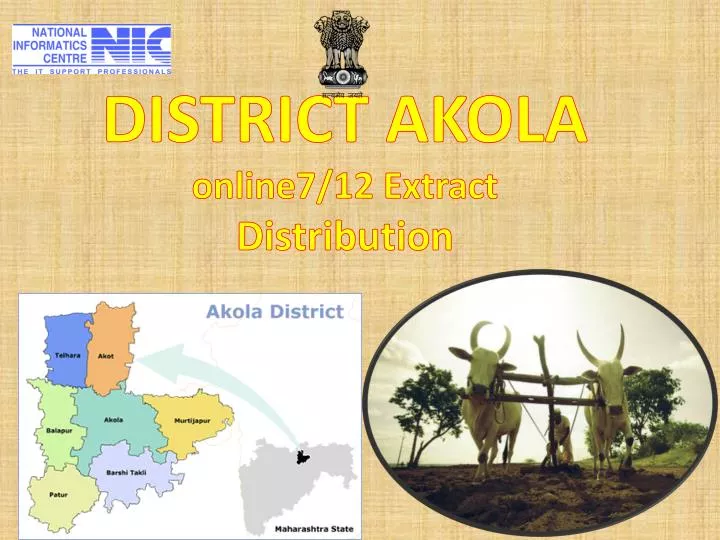 district akola online7 12 extract distribution
