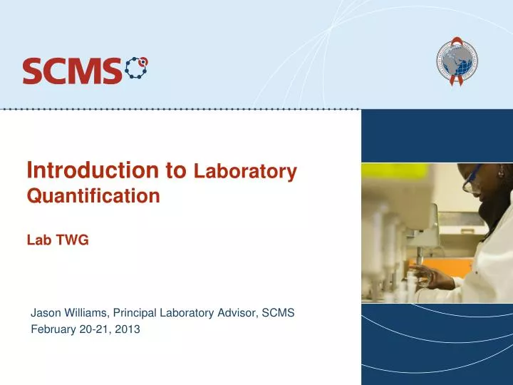 introduction to laboratory quantification lab twg