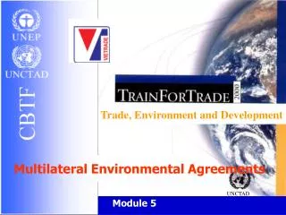 Trade, Environment and Development