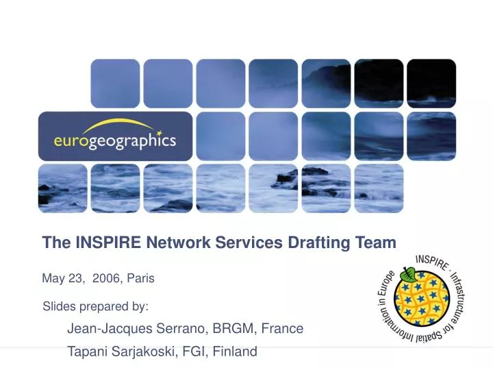 the inspire network services drafting team