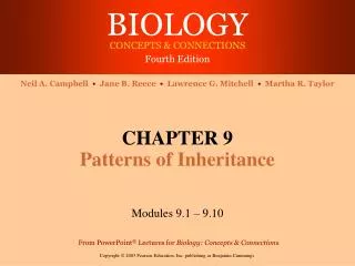 chapter 9 patterns of inheritance