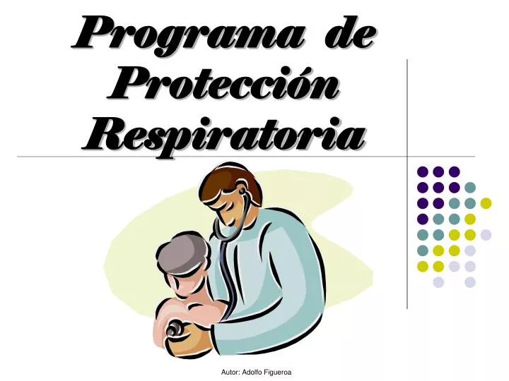 programa de protecci n respiratoria