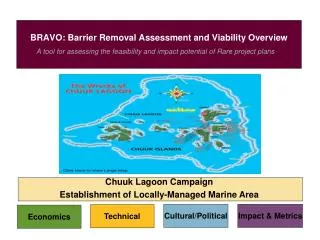 BRAVO: Barrier Removal Assessment and Viability Overview